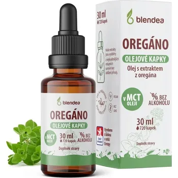 Přírodní produkt Blendea Oregáno olejové kapky 30 ml