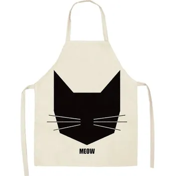 Kuchyňská zástěra Kuchyňská zástěra | zástěra na vaření, styl kočka - H,55x68cm