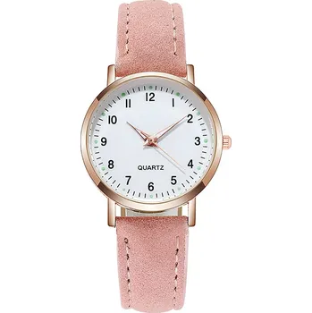 Hodinky Svítící luxusní dámské hodinky - Růžová