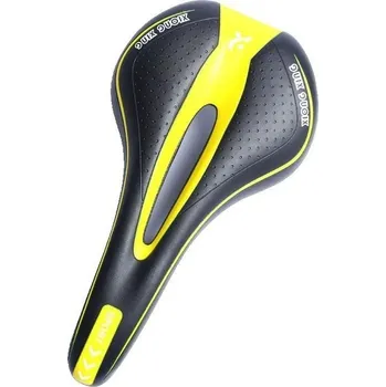 Sedlo na kolo Pohodlné sedlo na kolo s gelovým polštářem | Cyklistické doplňky, Sedlo na kolo - žlutá