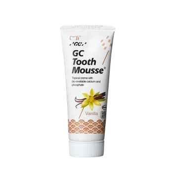 zubní pasta GC Tooth Mousse dentální krém, vanilka, 40 g