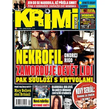 Časopis Krimi revue - předplatné časopisu - Roční