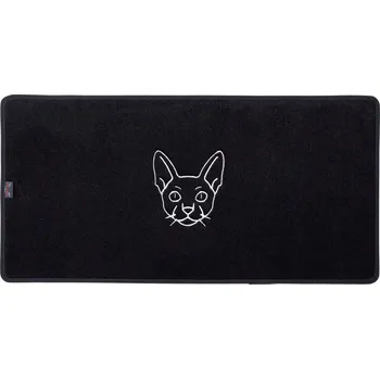 Miska pro psa Textilní podložka pod misku (cestovní) Max-Dywanik černá 1 l