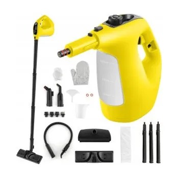 Parní čistič Parní čistič ES10287DE-YW, 4v1, 2 bary, 400 ml, žlutý - A COSTWAY