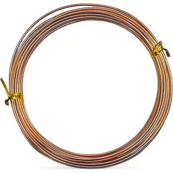 Vázací drát FLOWERIO Hliníkový aranžérský drát 1,5mm 50g - měděný