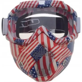 Motocyklové brýle MOTOCYKLOVÉ BRÝLE NA ČTYŘKOLKU CROSS KOLOBĚŽKU MASKA KOLO OKULARY PAINTBALL