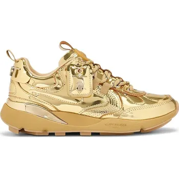 Pánské tenisky Kožené tenisky Kurt Geiger London Kurt Runner 5064361109 zlatá GLD, EUR 36