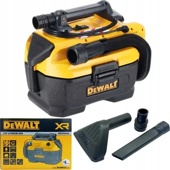 Vysavač VYSAVAČ AKUMULÁTOROVÝ SÍŤOVÝ RUČNÍ DO AUTA BEZ BATERIE HEPA DEWALT