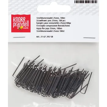Floristický drát Knorr Prandell Aranžérské floristické spony 6x25mm 100ks