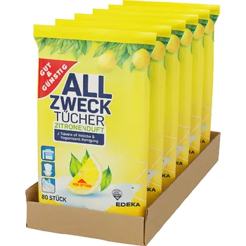 Vlhčený ubrousek G&G Hygienické vlhčené ubrousky 6x80ks - VÝHODNÉ BALENÍ - originál z Německa