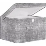 Úložný box 40x30x25 cm SPRINGOS HA3045 šedý