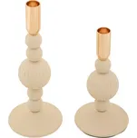 Kovové svícny v sadě 2 ks Aster – Mauro Ferretti ID_1829316