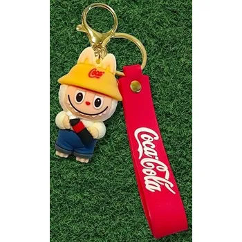 Přívěsek Na Klíče Figurka Labubu jako přívěsek na klíče, batoh, kabelku - dárek /4