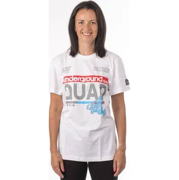 Triko QUAD REGULAR, 101 RIDERS (bílé) unisex XL