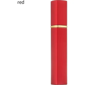 Láhev Skleněná lahvička na parfém s kovovým obalem | 12ml - červená