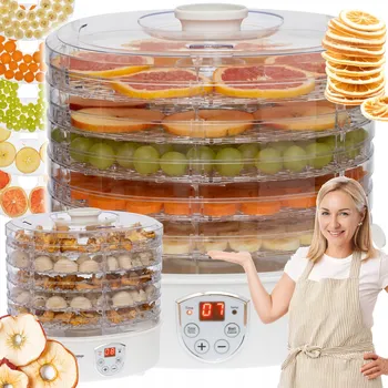 Sušička potravin SUŠIČKA POTRAVIN S REGULACÍ TEPLOTY SUŠIČKA NA HOUBY AUTOMATICKÁ