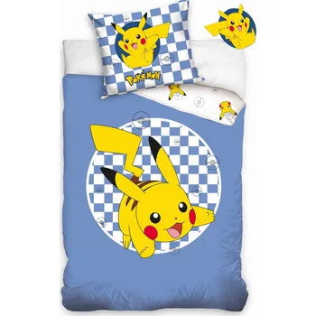 Povlečení Sada povlečení Carbotex 160 x 200 cm modrá