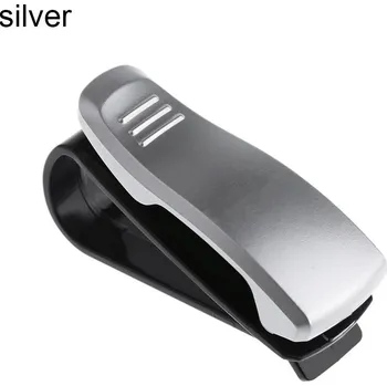 Pouzdro na brýle Držák na brýle do auta | pouzdro na brýle do auta - Stříbrná