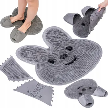 Protiskluzová podložka PROSTISKLUZOVÁ PODLOŽKA DO KOUPELNY, VANY, SPRCHY, MASÁŽNÍ PODLOŽKA NA MYTÍ NOHOU