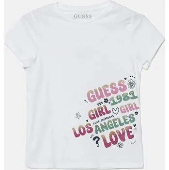 Pánské tričko Dětské tričko Guess K5YI21.K6YW4.9BYA bílá 00X, vel. 122-125