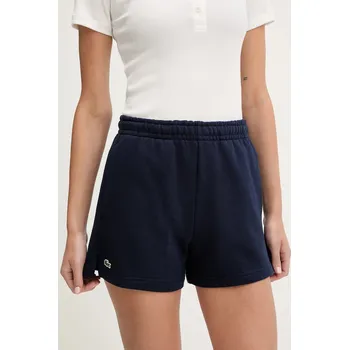 Pánské kraťasy Bavlněné šortky Lacoste GF5341 námořnická modř 59X, vel. 34