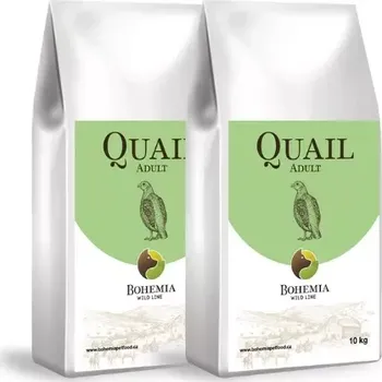 Krmivo pro psa BOHEMIA WILD Adult Quail 2 x 10kg