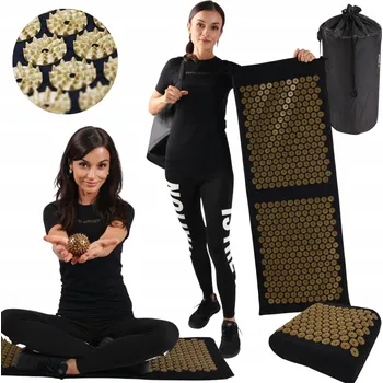 Masáž Akupresurní podložka proti bolesti, stresu + váleček pro rehabilitaci