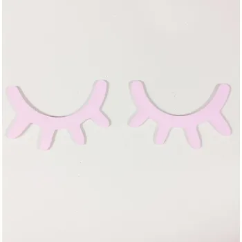 Samolepící dekorace Dekorace na zeď | 3D designová samolepka na zeď, styl spící oči - Růžová