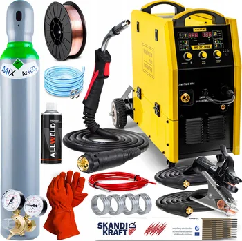 Svářečka POLOAUTOMATICKÁ SVAŘOVNA MAGNUM MIG 315 SYNERGIE 4X4 MMA 315A 400V 2T 4T SPOT