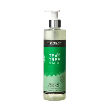 Mýdlo Tisserand čisticí gel na ruce s Tea Tree a Aloe vera, 295 ml