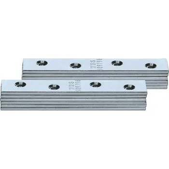 Stavebniny PARKSIDE® Děrovaný úhelník / spojovací prvek (plochý spojovací prvek, 12 kusů)