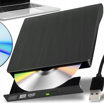 Mechanika Externí DVD mechanika Avante USB 3.0, kompatibilní s Windows a macOS