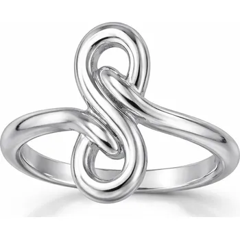 Prsten Stříbrný prsten s motivem nekonečna Graciela - 60