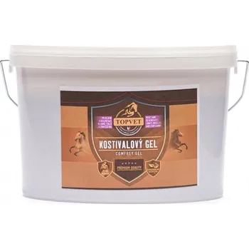 Masážní přípravek Kostivalový gel hojí a regeneruje klouby, svaly a zhmožděniny – 2700 ml Bylinná péče pro regeneraci pohybového aparátu zvířat
