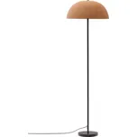Stojací lampa v terakotové barvě s kovovým stínidlem (výška 140 cm) Nibla – Kave Home ID_1827970