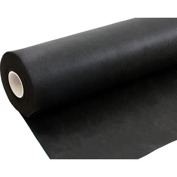 Mulčovací textilie Mulčovací textilie proti plevel Bradas černá 160 x 1000 cm 50 g/m2