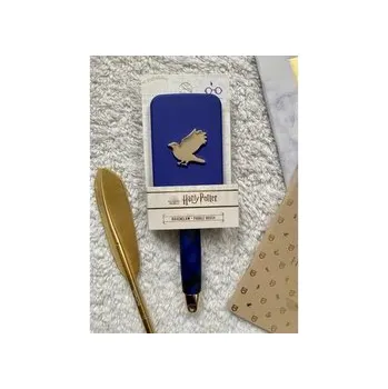 Hřeben/kartáč na vlasy modrý, Havraspár, Harry Potter Hřeben: Stříbrný znak koleje