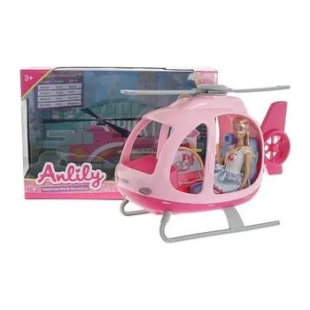 Panenka Lalka 29cm z helikopterem