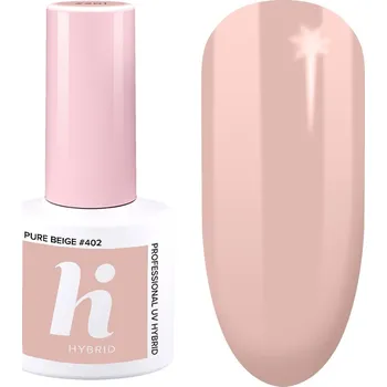 Přípravek na nehty Hybridní lak barevný lak hi hybrid Béžová 5 ml