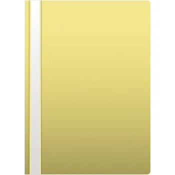 Durable 2573, rychlovazač PP, průhledná přední strana A4 Barva: Žlutá
