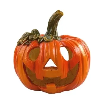 Svícen Keramická dýně na čajovou svíčku 23,4 cm