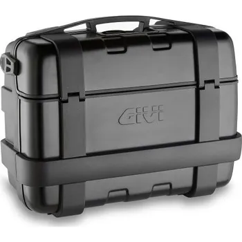 Motodoplněk Trk33Bb Lite kufr Givi Trekker černý s černým plastovým víkem (Monokey), objem 33 ltr.
