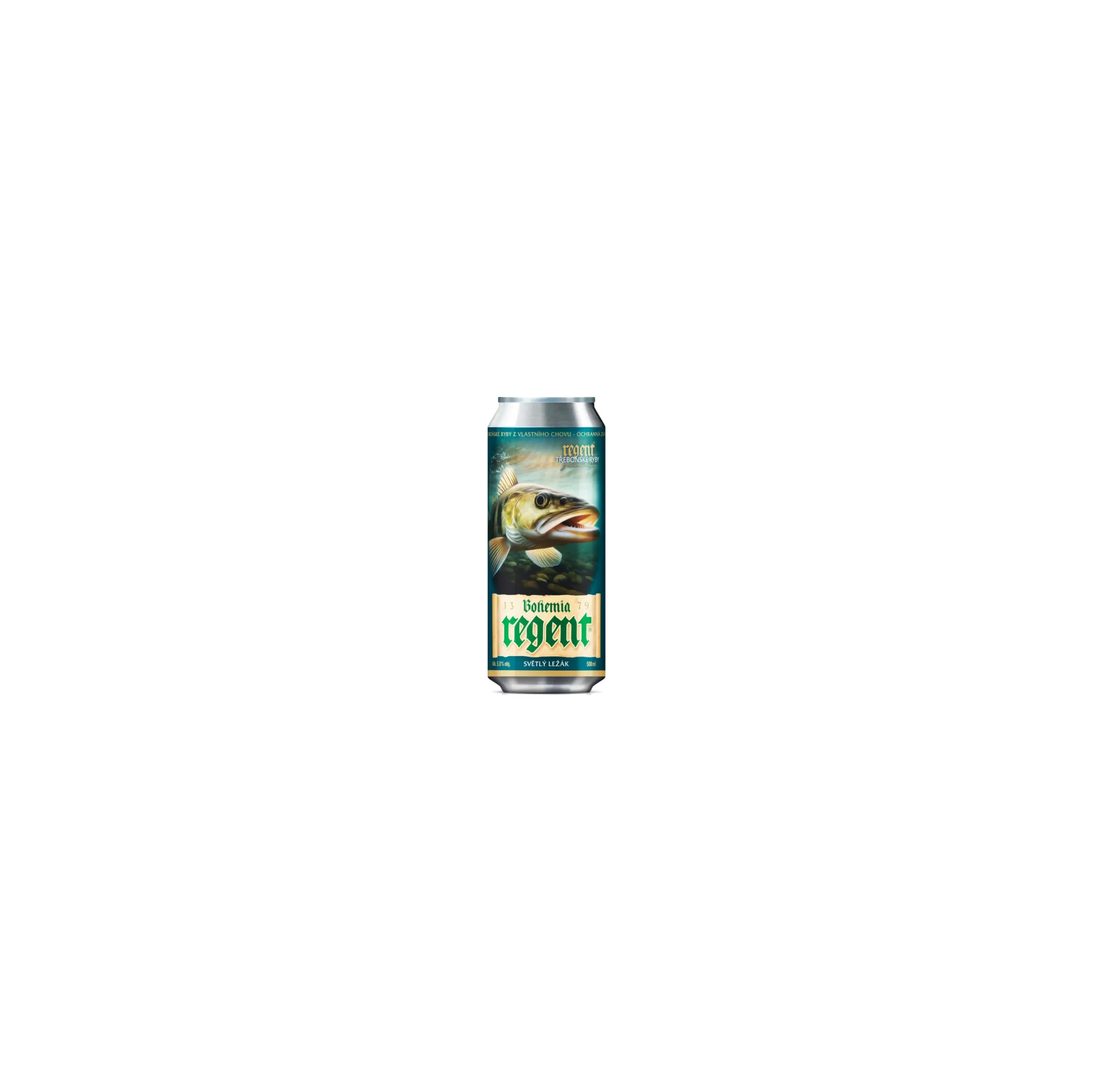 Fotografie 9 - Pivo Pivovar Regent Vodní říše Třeboň mix motivů 12° 6x 0,5 l plech