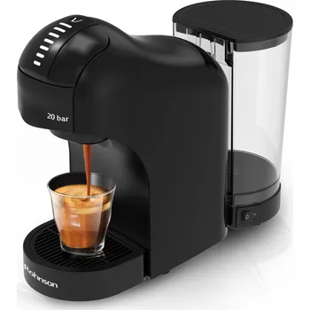 Příprava kávy Kávovar kombinovaný pákový a překapávací Rohnson R-98046B 1400 W černý