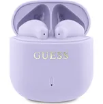 Guess Printed Classic Logo TWS fialová