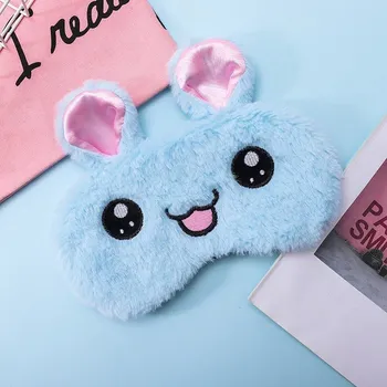 Škraboška na spaní Roztomilá plyšová maska na spaní pro děti | dětská škraboška na spaní - 12