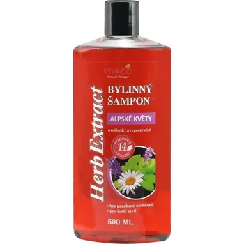 Vlasová kosmetika VIVACO BYLINNÝ ŠAMPON ALPSKÉ KVĚTY HERB EXTRACT