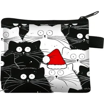 Peněženka Roztomilá mini peněženka s kočičím motivem | dětská peněženka - 20