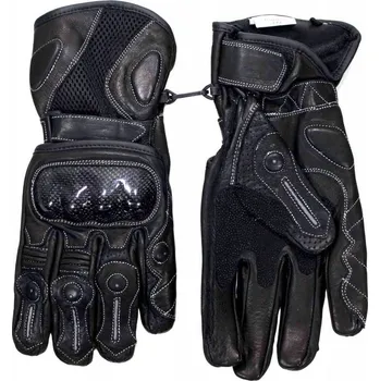 Moto rukavice RUKAVICE ZAH-2003 ČERNÉ XS