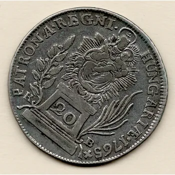 Sběratelství Mincovna Kremnica 20 krejcar Marie Terezie 1765 KB Kremnica